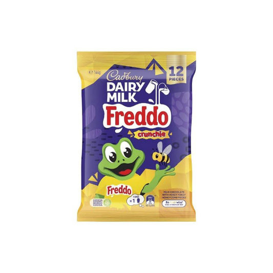 Cadbury Dairy Milk Freddo Crunchie 12pk (144g) - Australia
