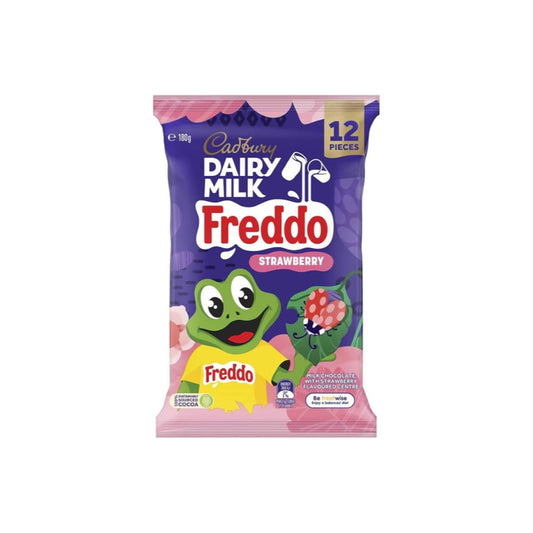 Cadbury Dairy Milk Freddo Strawberry 12pk (180g) - Australia