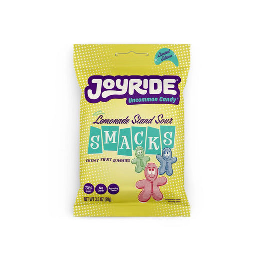 Joyride by Ryan Trahan Limited Edition Lemonade Stand Sour Smacks Peg Bag (99g) - America