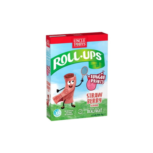 Uncle Tobys StrawBerry Roll-Ups 6-Pack (94g) - Australia