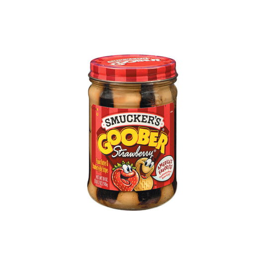 Smuckers Goober Strawberry Peanut Butter Jelly Stripes (510g) - America