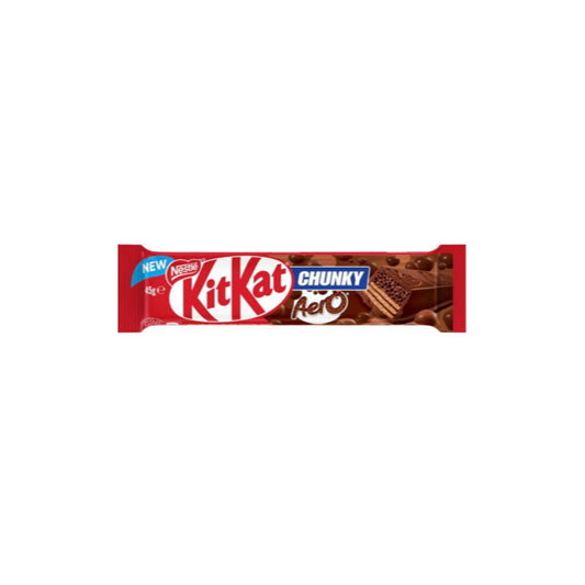 Nestle Kit Kat Chunky Aero Milk Chocolate Bar (45g) - Australia