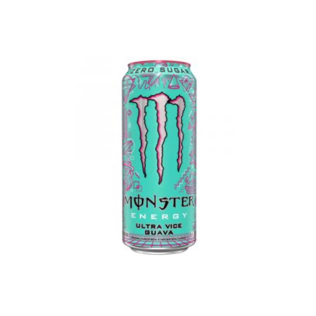 Monster Energy Zero Sugar Ultra Vice Guava Can (473ml)