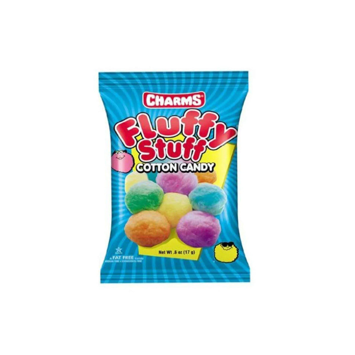 Charms Fluffy Stuff Cotton Candy (71g) - America