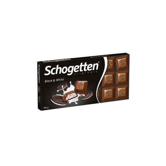 Schogetten Black and White Chocolate  (100g) - Germany