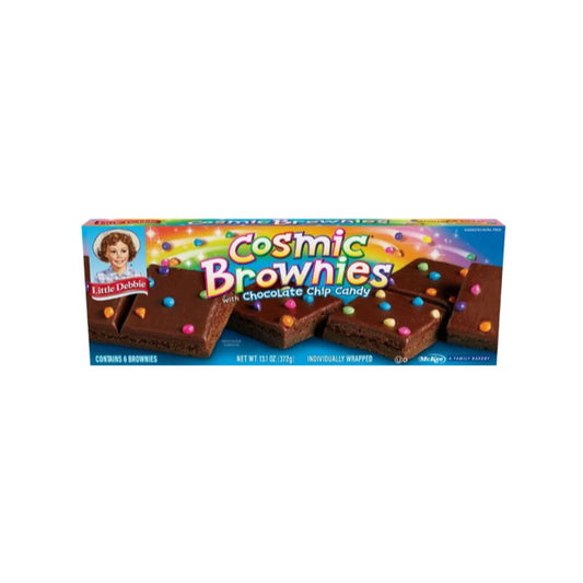Little Debbie Cosmic Brownies with Chocolate Chip Candy 6-Pack (372g) - America