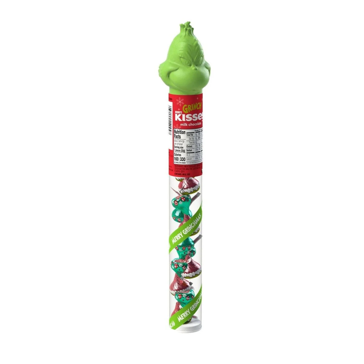 Hershey’s Milk Chocolate Grinch Kisses Candy Cane (58g)