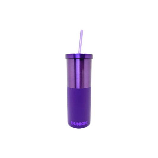 Dunkin’ Purple Stainless Steel Polished Sipper (20oz) - America