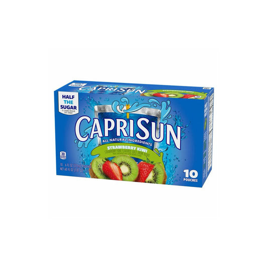 Capri-Sun Strawberry Kiwi Fruit Juice Pouches 10-Pack (1.77L) - America