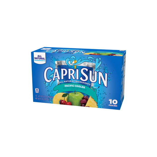 Capri-Sun Pacific Cooler Fruit Juice Pouches 10-Pack (1.77L) - America