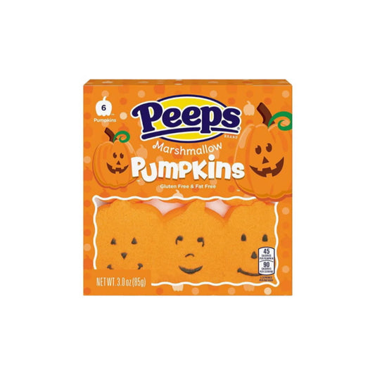 Peeps Halloween Marshmallow Pumpkins 6-Pack (85g) - America