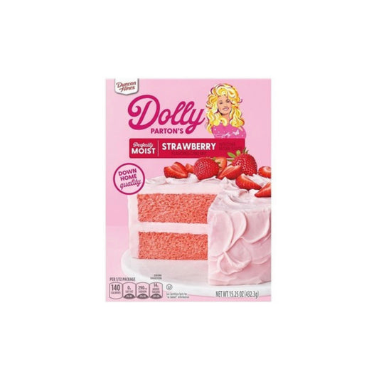 Duncan Hines Dolly Parton’s Perfectly Moist Strawberry (432g) - America
