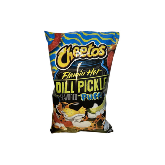 Cheetos Flamin’ Hot Dill Pickle Puffs (226g) - America