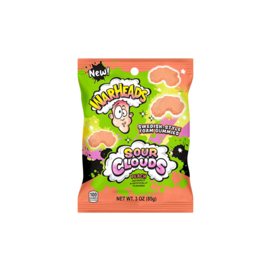 Warheads Sour Clouds Peach (85g) - America