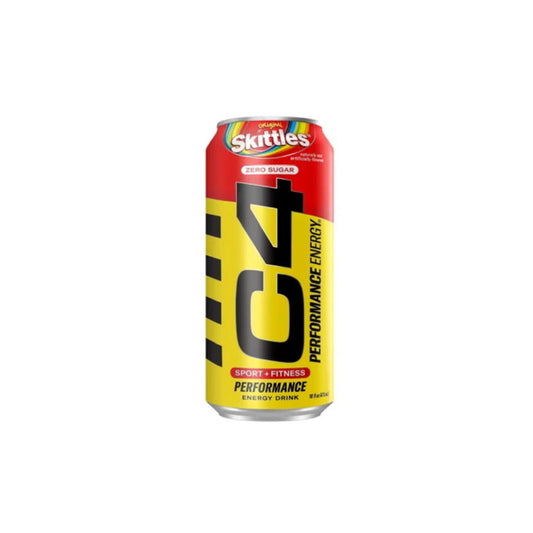 C4 Skittles Zero Sugar Energy Drink (473ml) - America