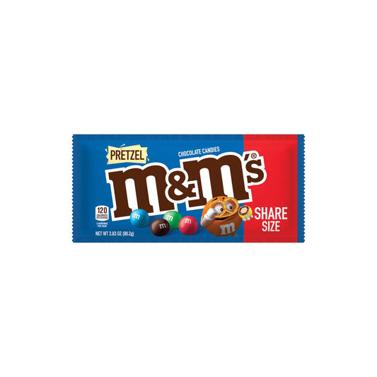 M&M’s Pretzel Chocolate Candies Share Size (80g) - America