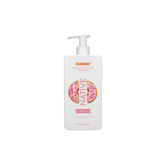 Dunkin' Native Strawberry Frosted Moisturising Shampoo (487mls)- America