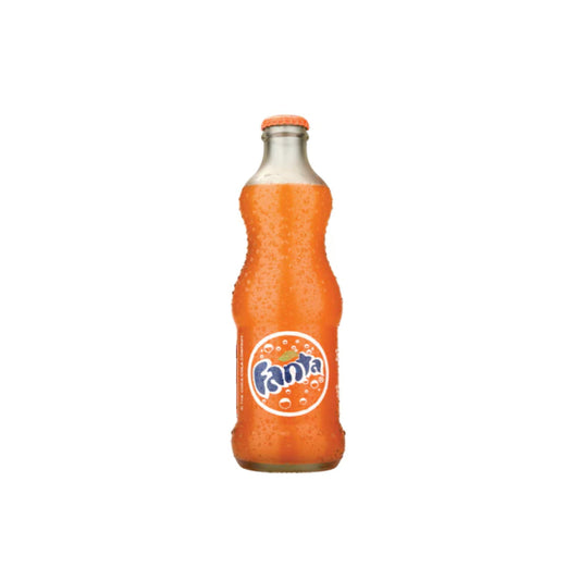 Fanta Orange Soda Small Glass Bottle (200ml) - Nigeria
