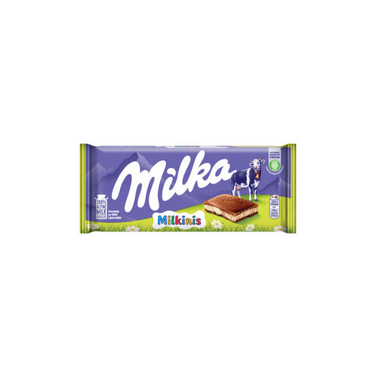 Milka Milkinis Milk Chocolate Bar (100g) - Poland