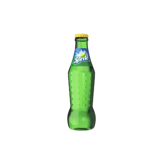 Sprite Soda Small Glass Bottle (200ml) - Nigeria