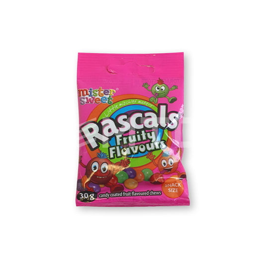 Mister Sweet Rascals Fruity Flavours Candy (30g) - South Africa