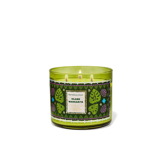 Bath & Body Works White Barn Island Margarita 3 Wick Candle (411g) - America