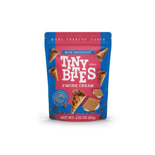 BeeMax Tiny Bites S’mores Cream Cones (80g) - America