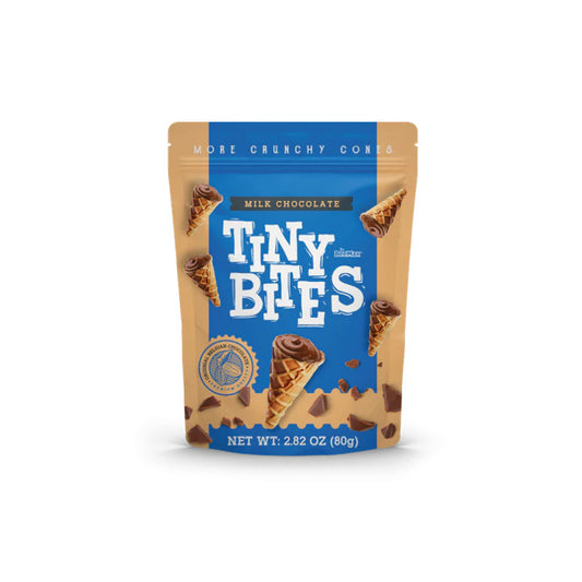 BeeMax Tiny Bites Milk Chocolate Cream Cones (80g) - America