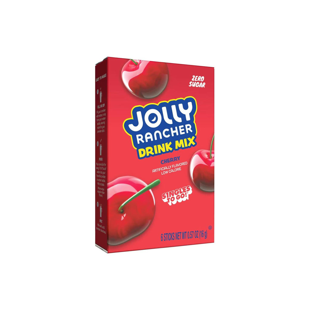 Jolly Rancher Singles To Go Cherry Drink Mix 6-Pack (16g) - America