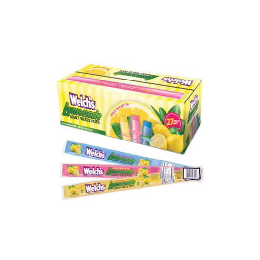 Welch's Lemonade Giant Freeze Pops [1X RANDOMLY SELECTED FLAVOUR] (155g) - America