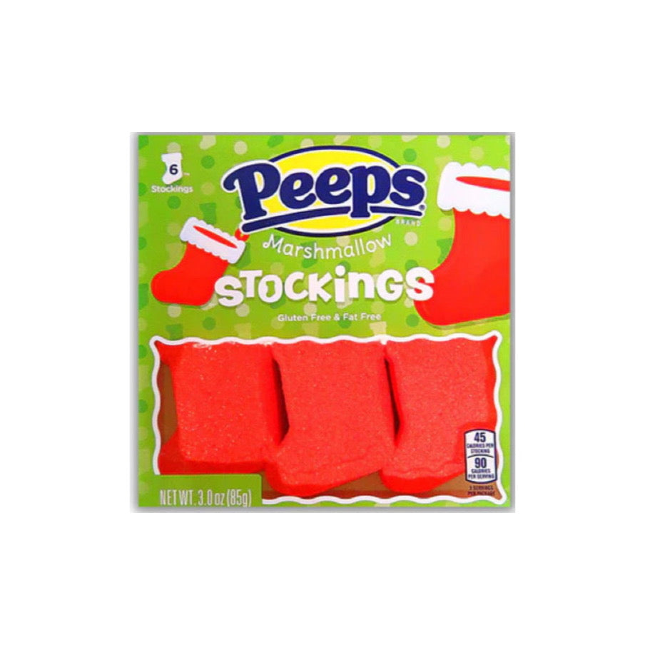 Peeps Christmas Marshmallow Stockings 6-Pack (85g) - America
