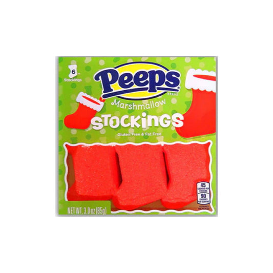 Peeps Christmas Marshmallow Stockings 6-Pack (85g) - America