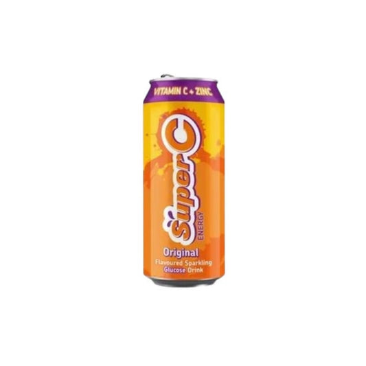 Super C Energy Drink Orange (500ml) - South Africa BEST BEFORE 4TH MAY 2025