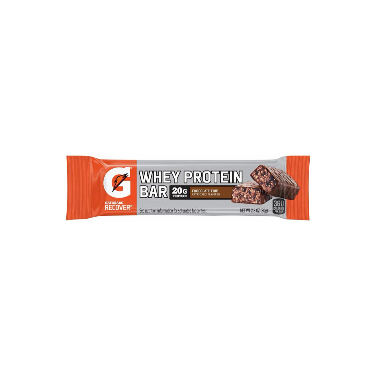 Gatorade Whey Protein Bar Chocolate Chip (80g) - America