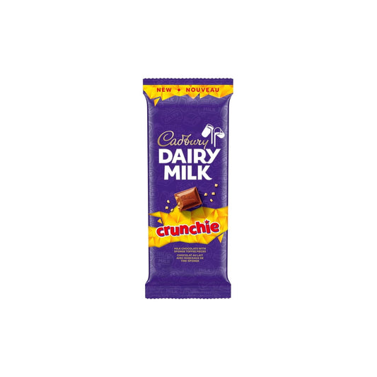 Cadbury Dairy Milk Crunchie Chocolate Bar (90g) - Canada