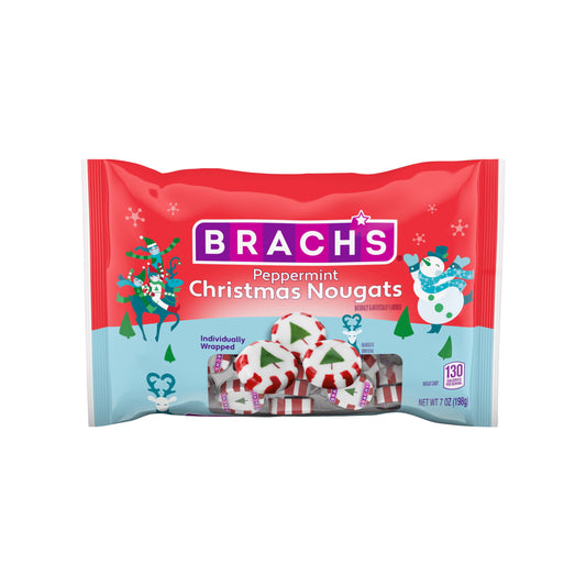 Brach’s Peppermint Christmas Nougats (311g) - America