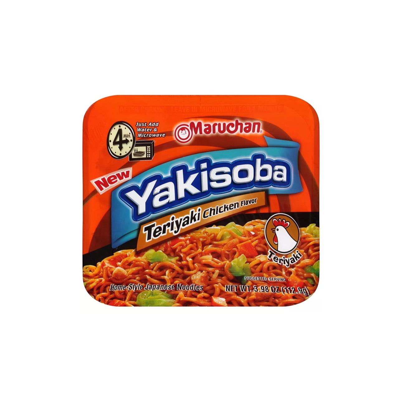 Maruchan Yakisoba Teriyaki Chicken Stir Fry Style Noodles (112g) - America