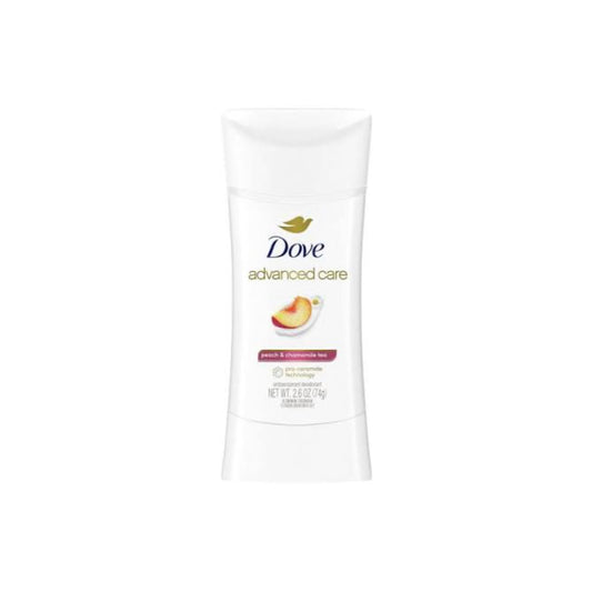 Dove Advanced Care Peach & Chamomile Tea Antiperspirant Deodorant (74g) - America