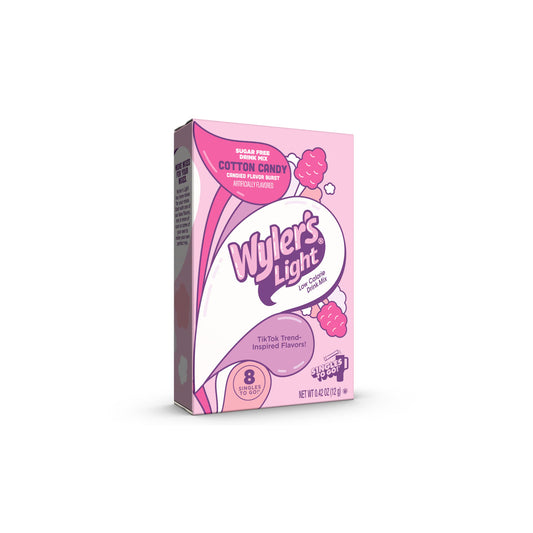 Wyler's Light Singles To Go Watertok Cotton Candy Drink Sachets (12g) - America