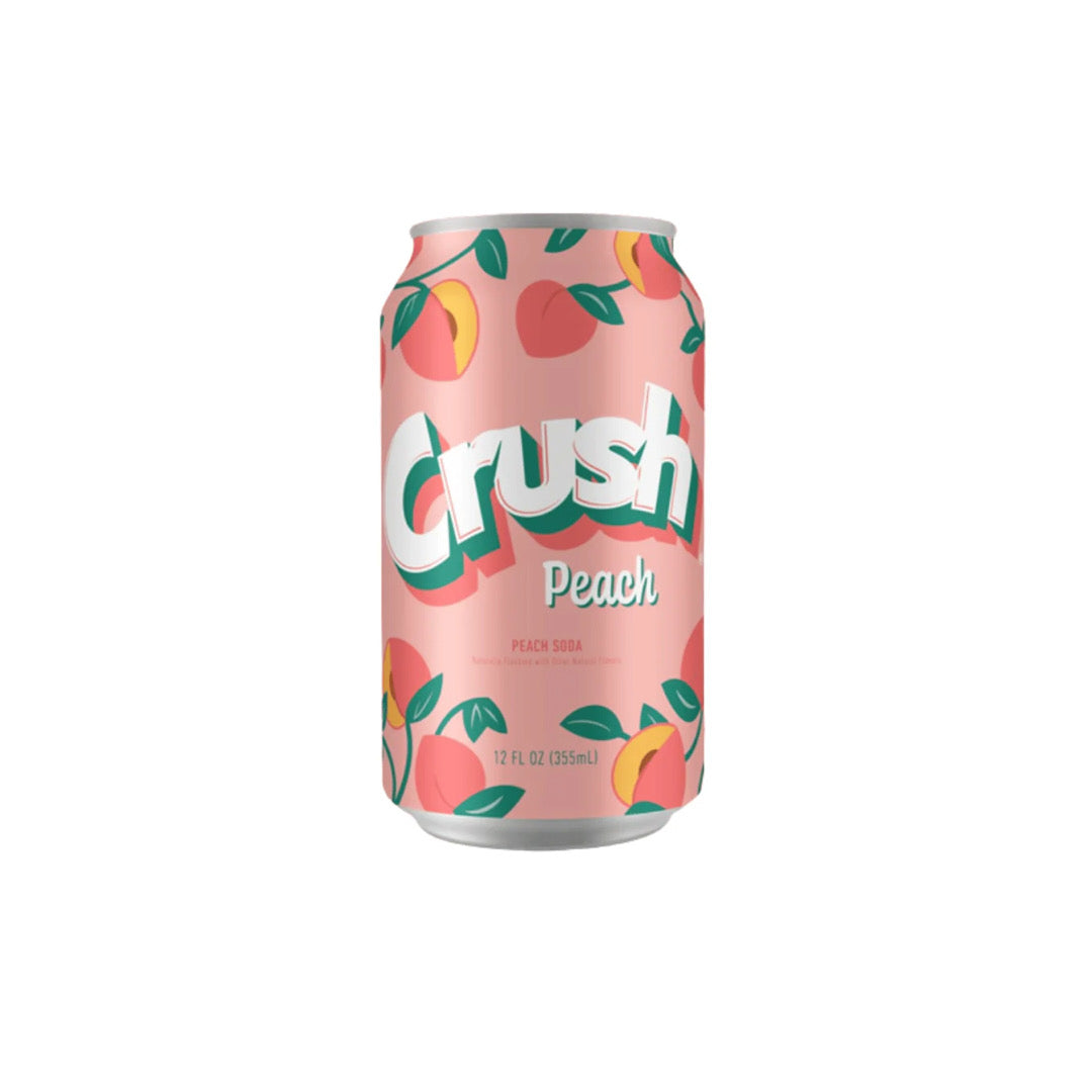 Crush Peach Soda Can (355ml) - America