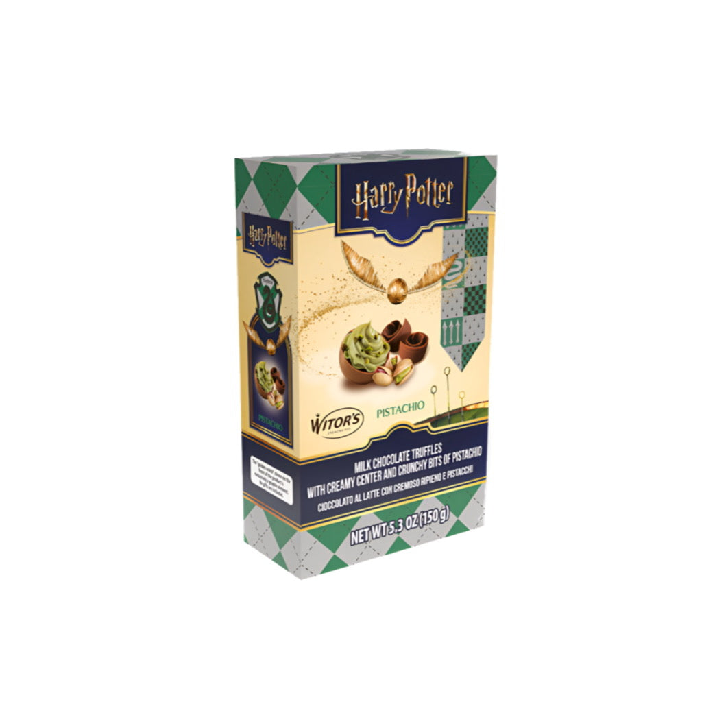 Harry Potter Milk Chocolate Snitch Truffles with Pistachio Filling (150g) - EU
