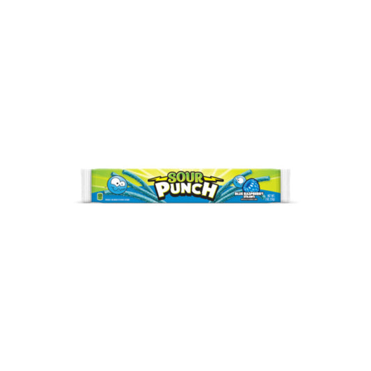 Sour Punch Blue Raspberry Straws (57g) - America