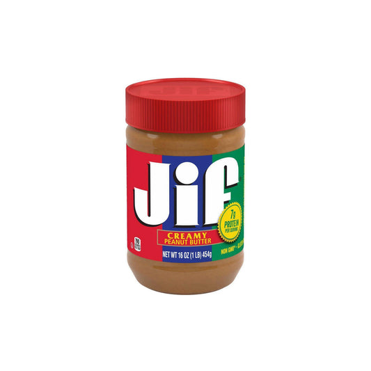 Jif Creamy Peanut Butter (454g) - America