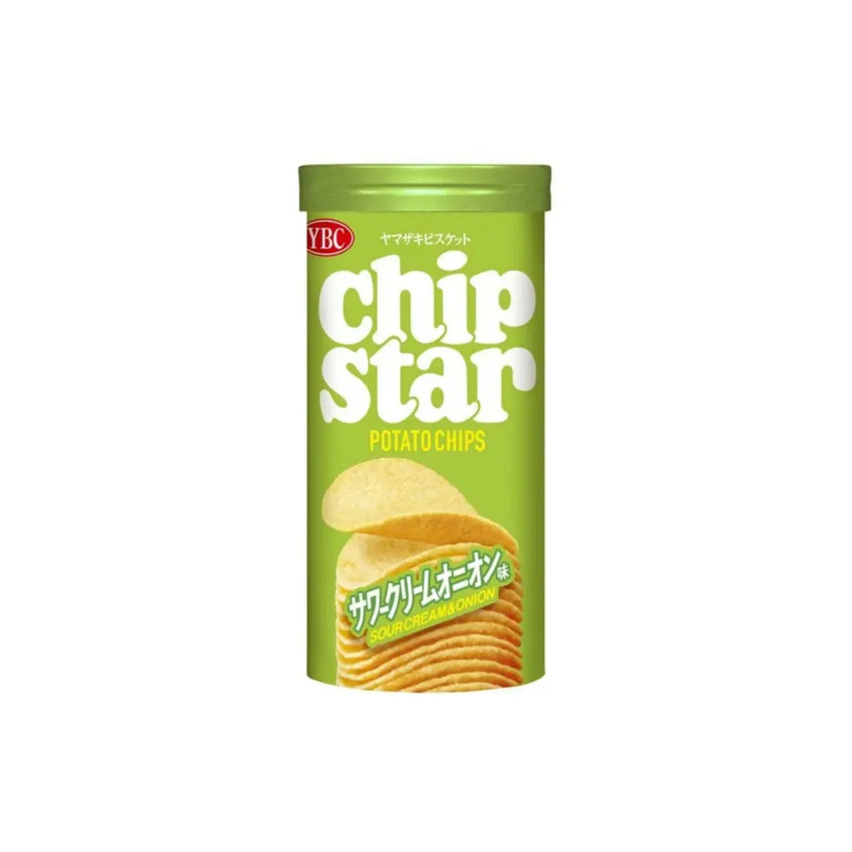 YBC Chip Star Potato Chips Sour Cream & Onion (45g) - Japan