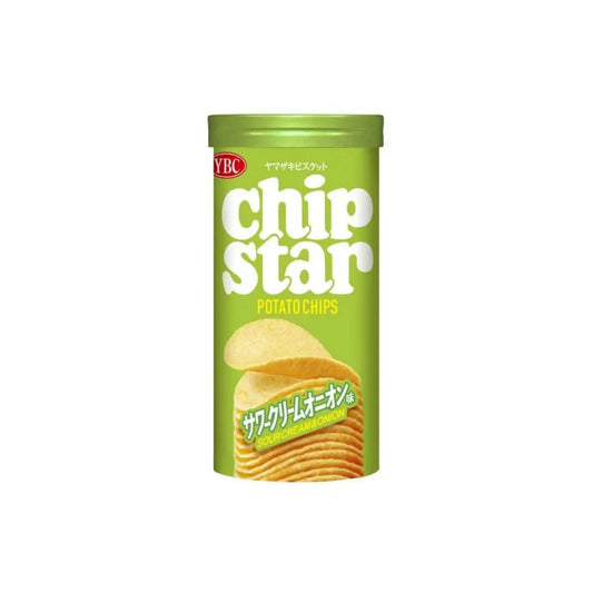 YBC Chip Star Potato Chips Sour Cream & Onion (45g) - Japan