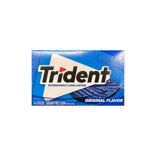 Trident Original Sugar Free Gum 14-Sticks (31g) - America