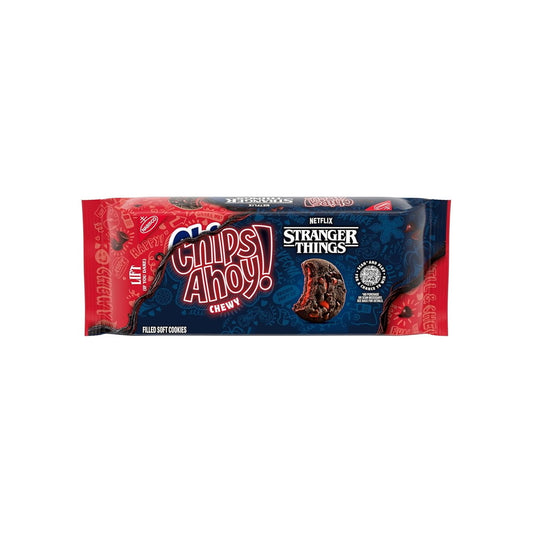 Chips Ahoy Limited Edition Stranger Things Chewy Strawberry Cookies (281g) - America