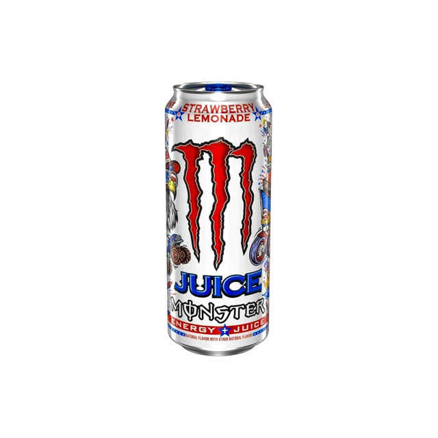 Monster Energy Strawberry Lemonade Can (473ml) - America