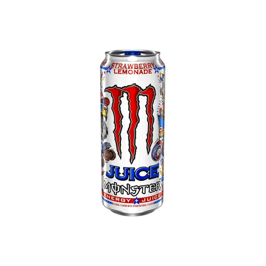 Monster Energy Strawberry Lemonade Can (473ml) - America