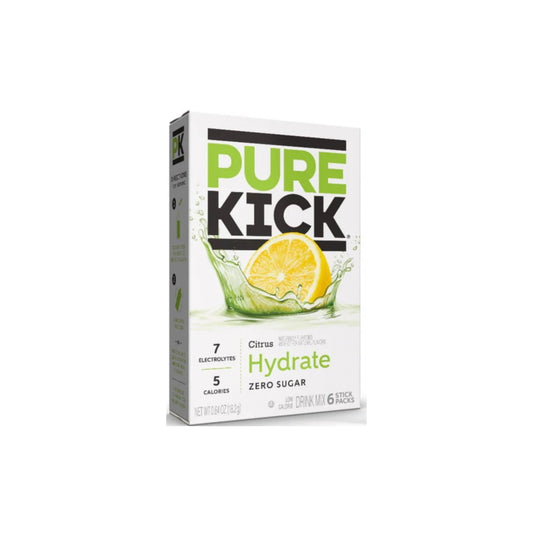 Pure Kick Hydrate Citrus Drink Mix 6-Pack (18.2g) - America